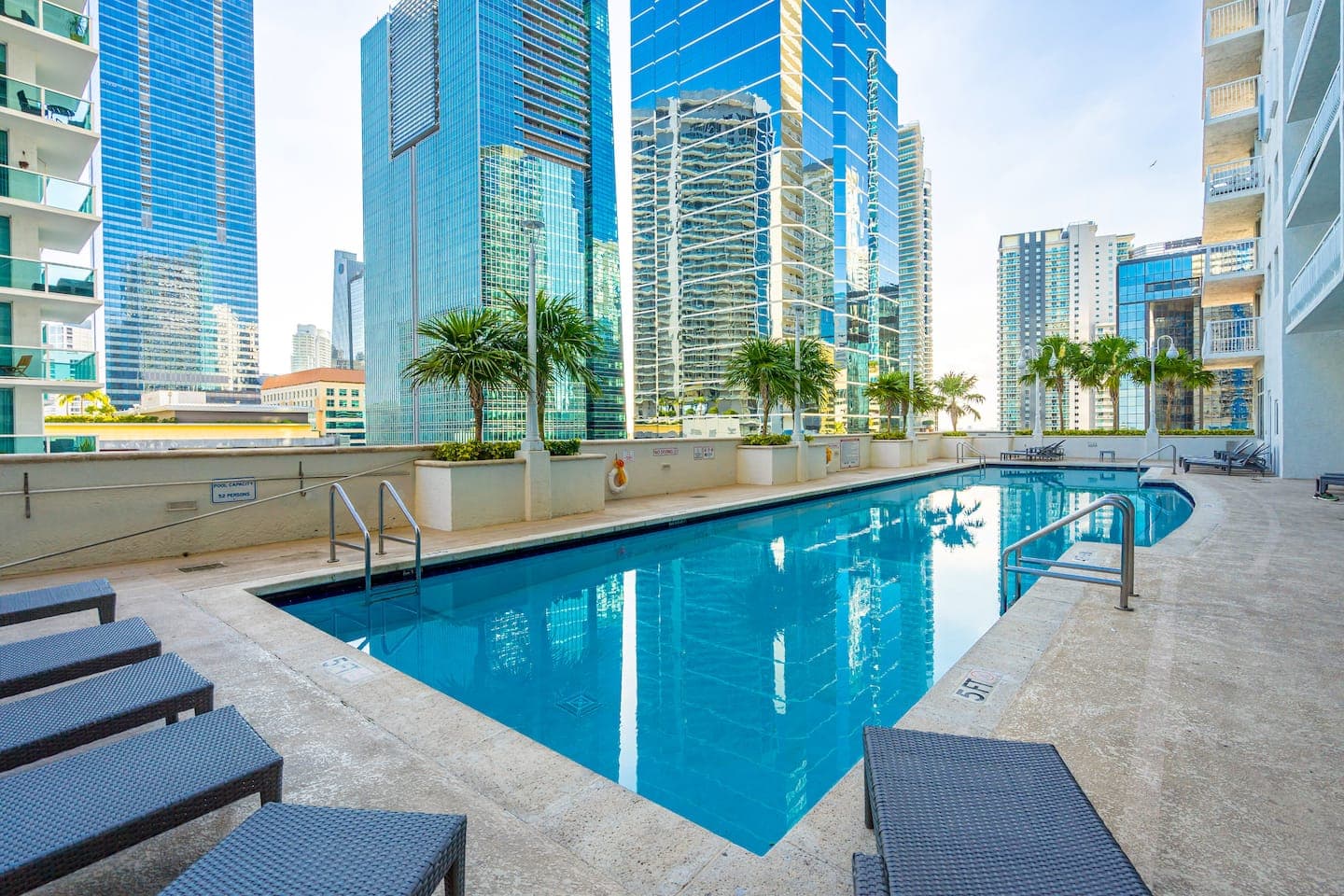 Cozy 1/1 Overlooking Brickell’s Skyline — interior photo 3, Miami vacation rental by Vantage Stays